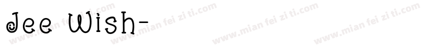 Jee Wish字体转换
